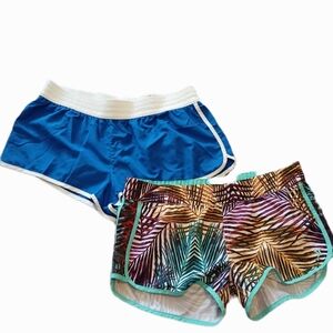 Girls Jr.'s Bundle Size XL 2 pair Summer Shorts Hurley Ocean Pacific